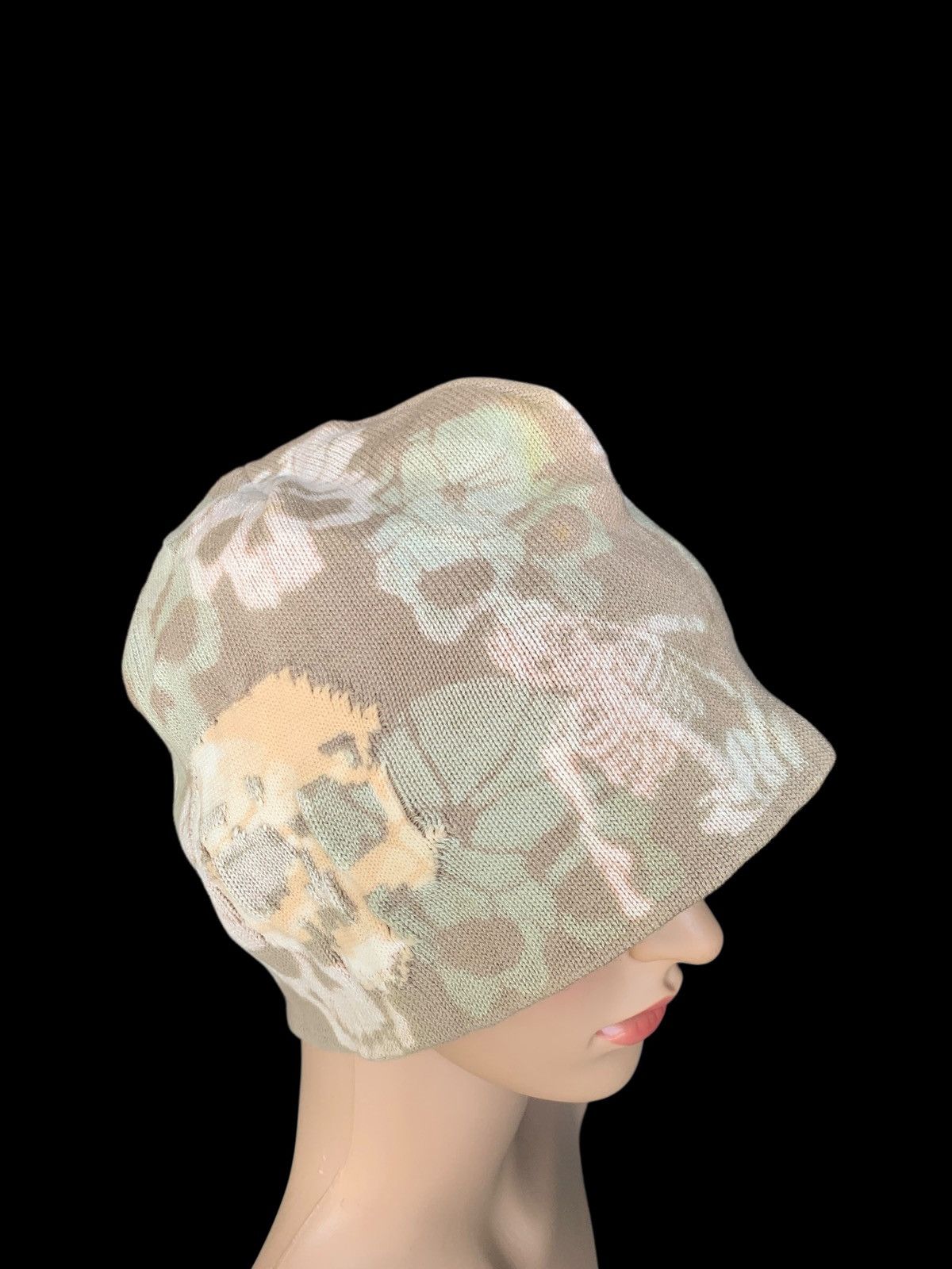 Designer × Japanese Brand × Kapital Knitted Mazume Skull Punk Beany Hat Style Size ONE SIZE - 3 Thumbnail