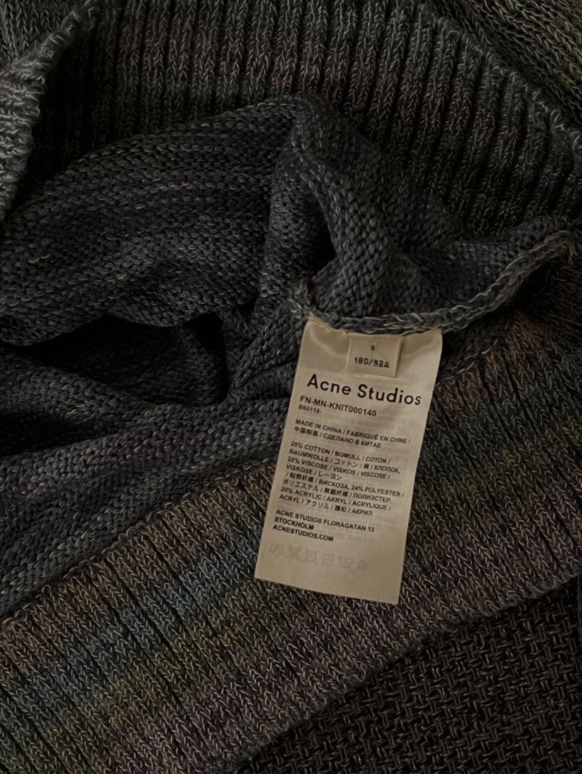 Acne Studios Acne Studios Degrade effect mohair Ombré sweater Size US S / EU 44-46 / 1 - 3 Thumbnail