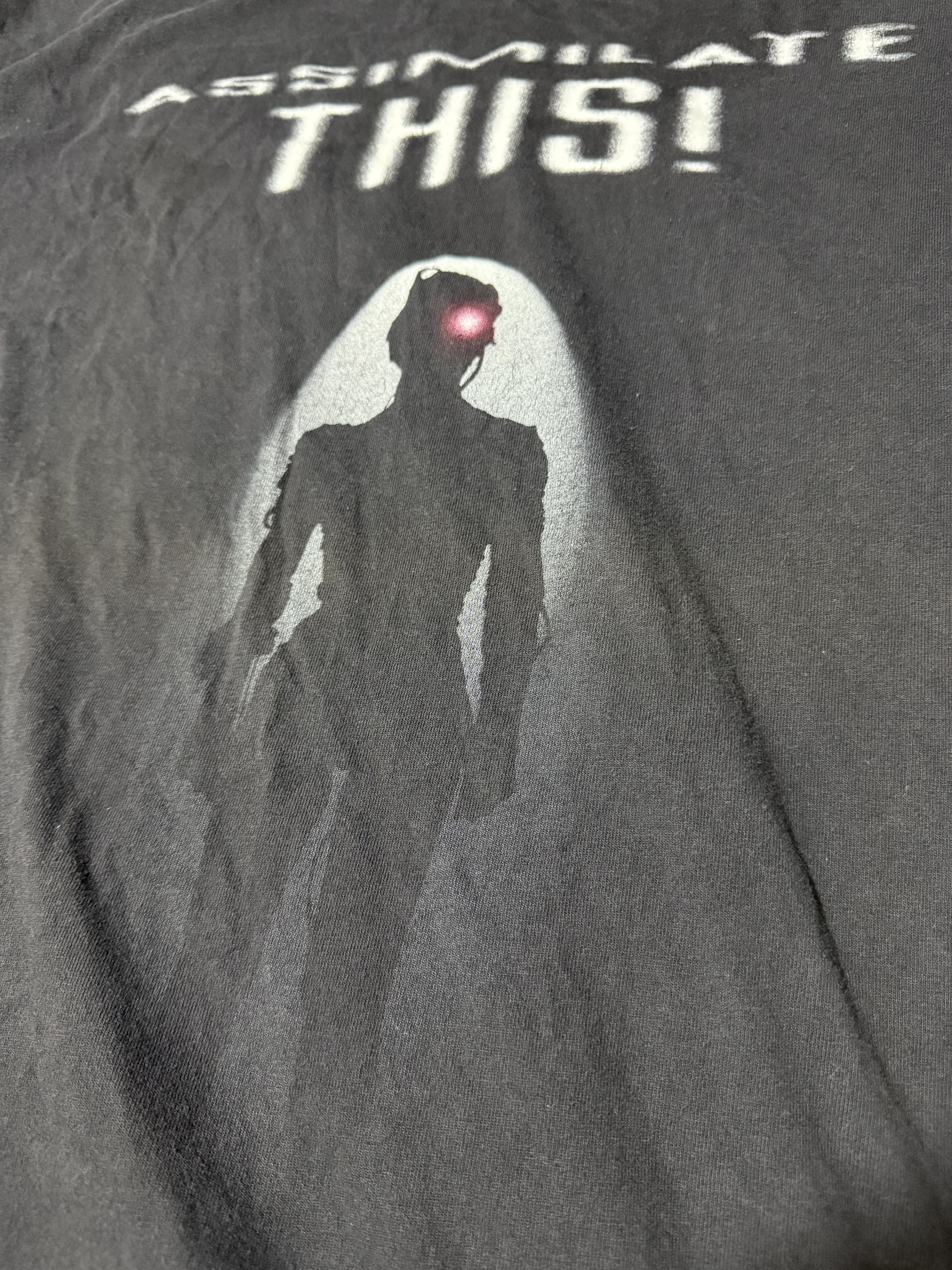 Vintage VTG 90s Star Trek Assimilate This! T Shirt Size US XXL / EU 58 / 5 - 2 Thumbnail
