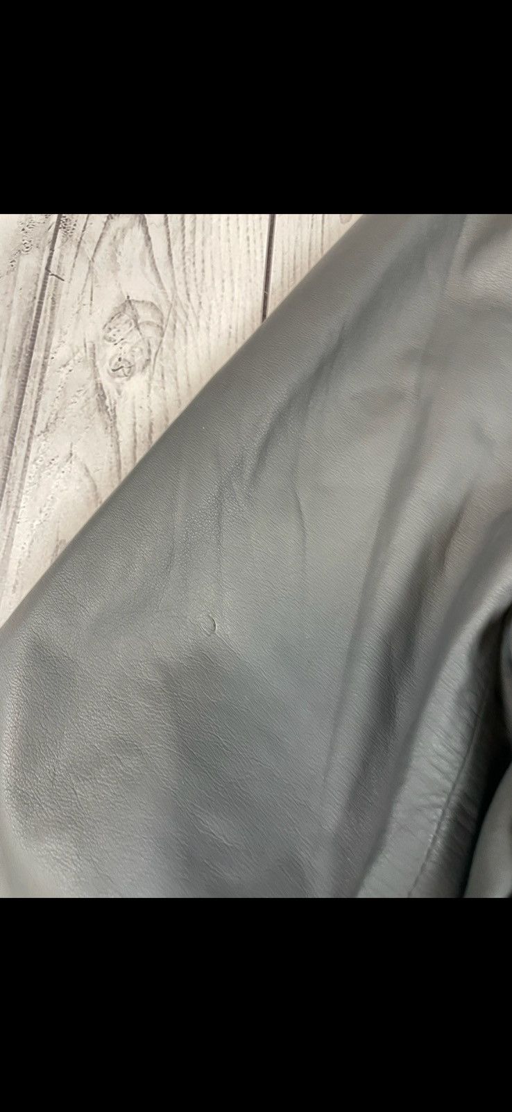 Allsaints Vintage Allsaints grey leather jacket size M Size US M / EU 48-50 / 2 - 3 Thumbnail