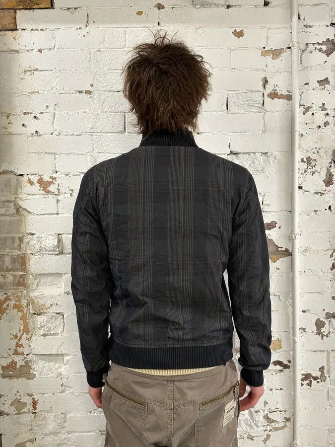 Dolce & Gabbana 2000s Dolce & Gabbana Grey Checkered Nylon Jacket Size US M / EU 48-50 / 2 - 3 Thumbnail