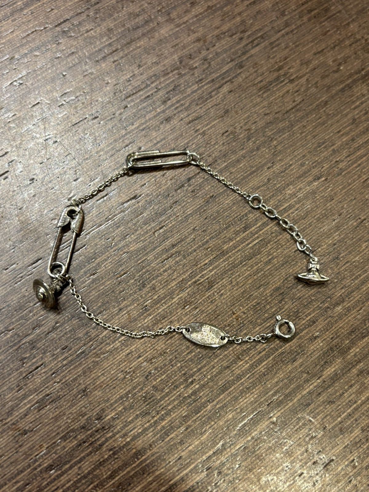 Vivienne Westwood Vivienne Westwood Paper Clip Bracelet Size ONE SIZE - 1 Thumbnail