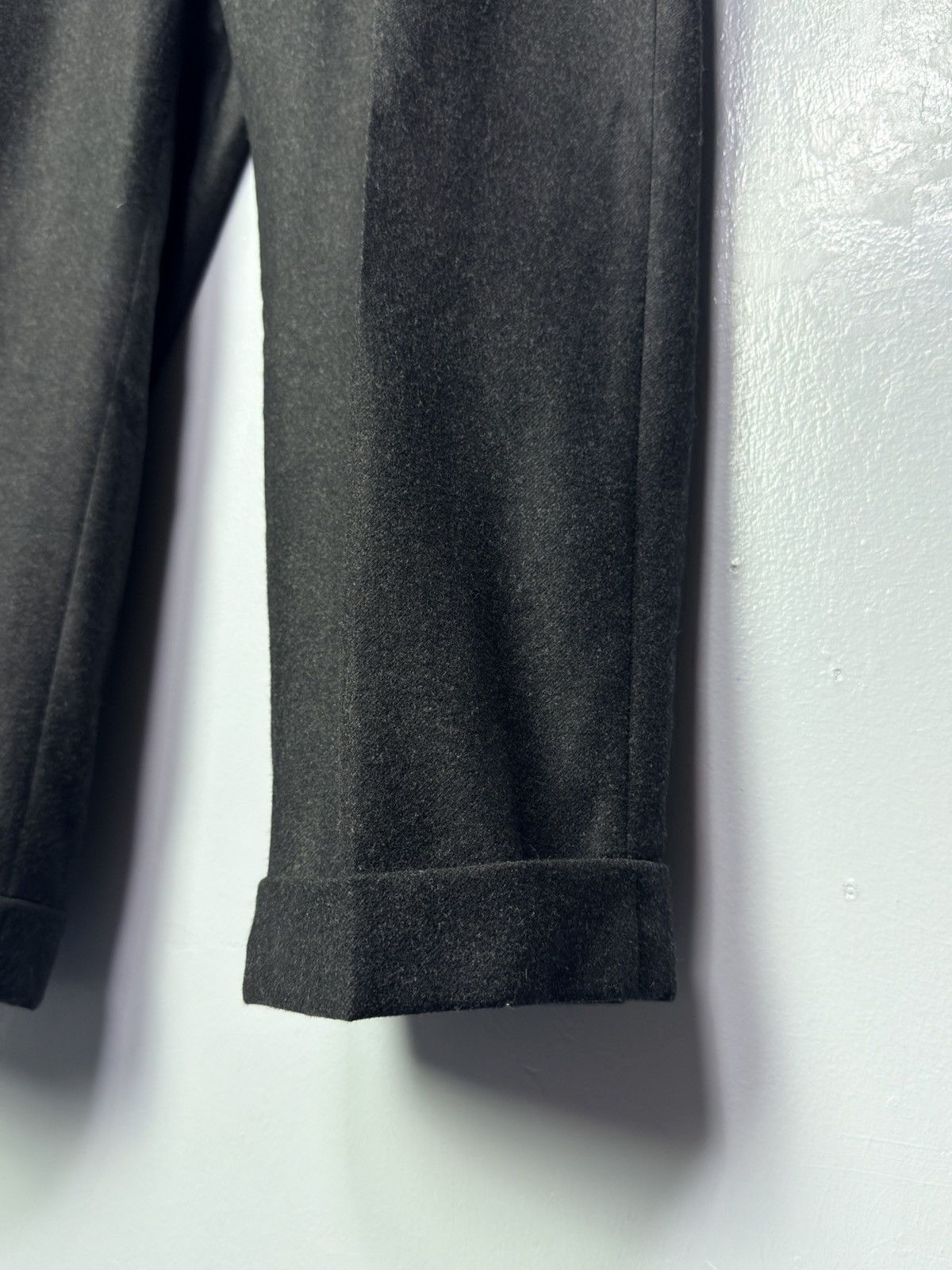 Ralph Lauren Purple Label Ralph Lauren Purple Label Gregory Wool Flannel Trouser Size US 34 / EU 50 - 6 Thumbnail