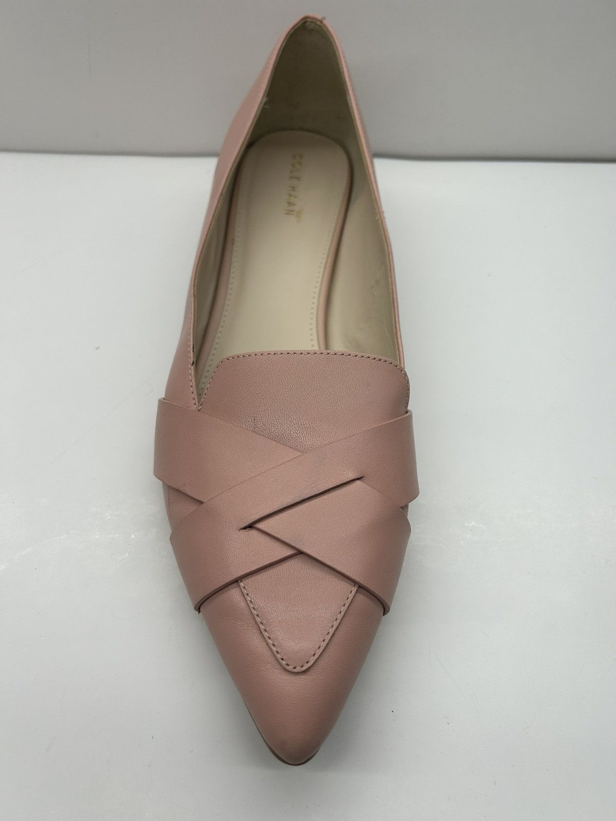 Cole Haan Cole Haan Camila Skimmer Blush Pointed Toe Flat Loafer Size US 11 / IT 41 - 8 Thumbnail