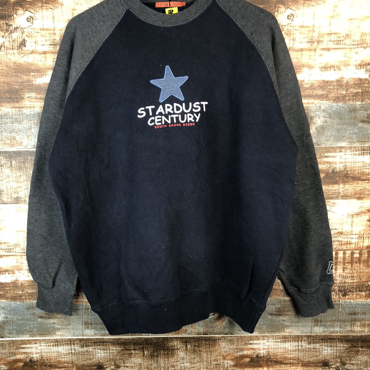 Japanese Brand Grass Hither Dark Blue Sweatshirt #A2035 Size US L / EU 52-54 / 3 - 3 Thumbnail