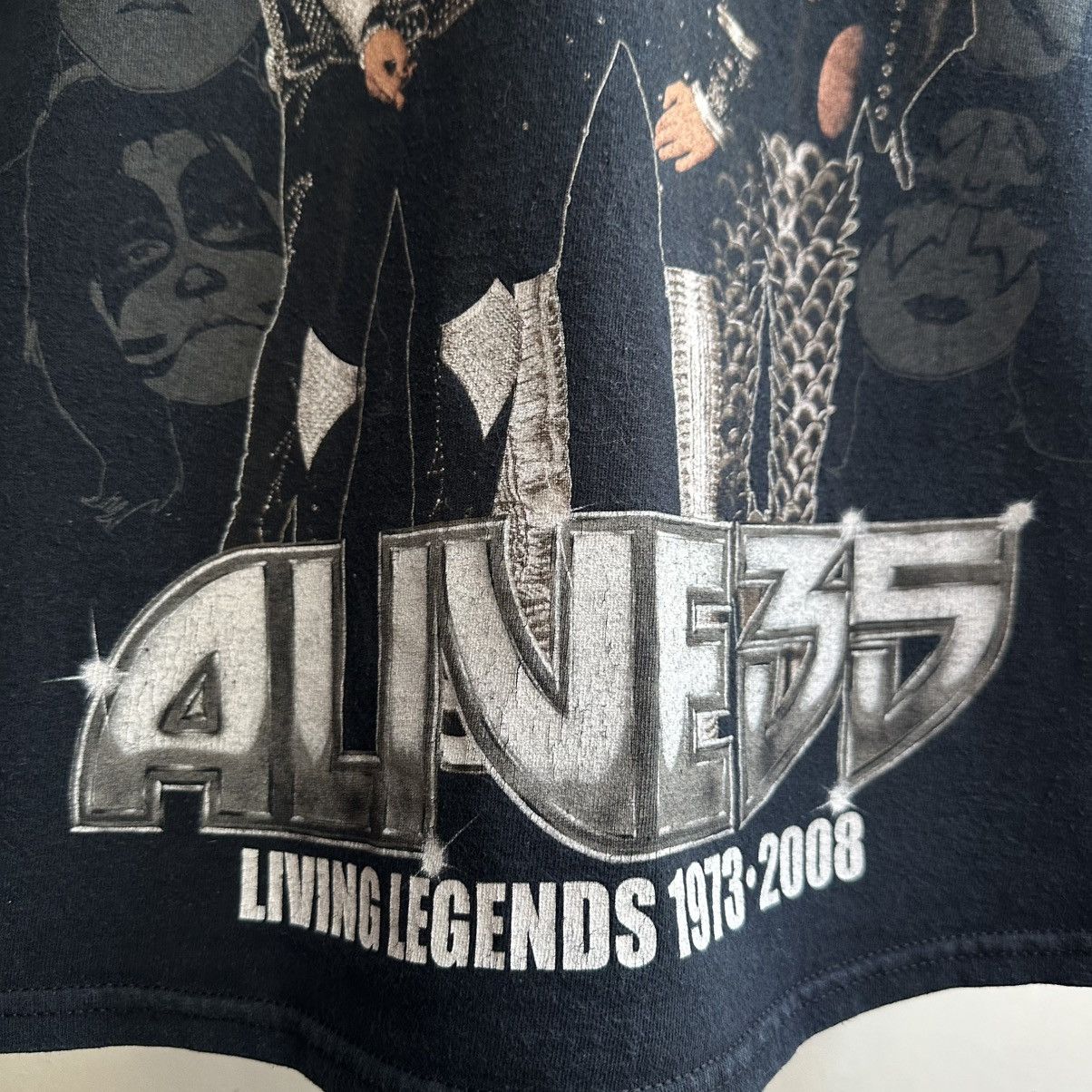 Band Tees Vintage 2000s KISS Alive 35 Band Tour Graphic Tee Size US S / EU 44-46 / 1 - 4 Thumbnail