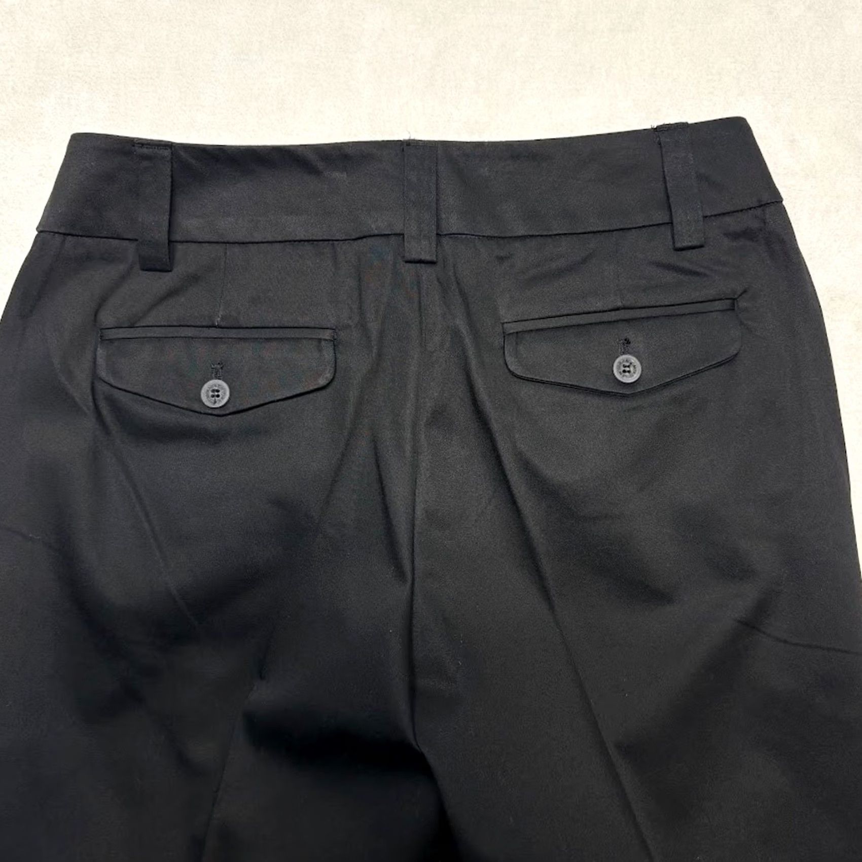 Vintage VINTAGE New York & Company Studio Stretch Mid Rise Crop Pants Black NWT 4 Size 27" / US 4 / IT 40 - 5 Thumbnail