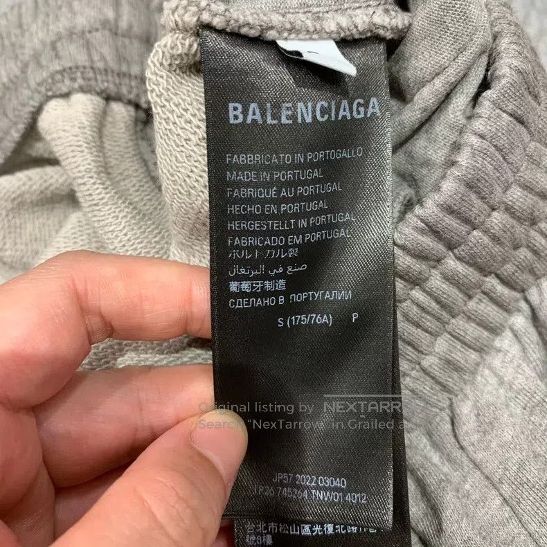 Balenciaga Balenciaga size S Patchwork Denim Sweatpants Size US 27 - 5 Thumbnail