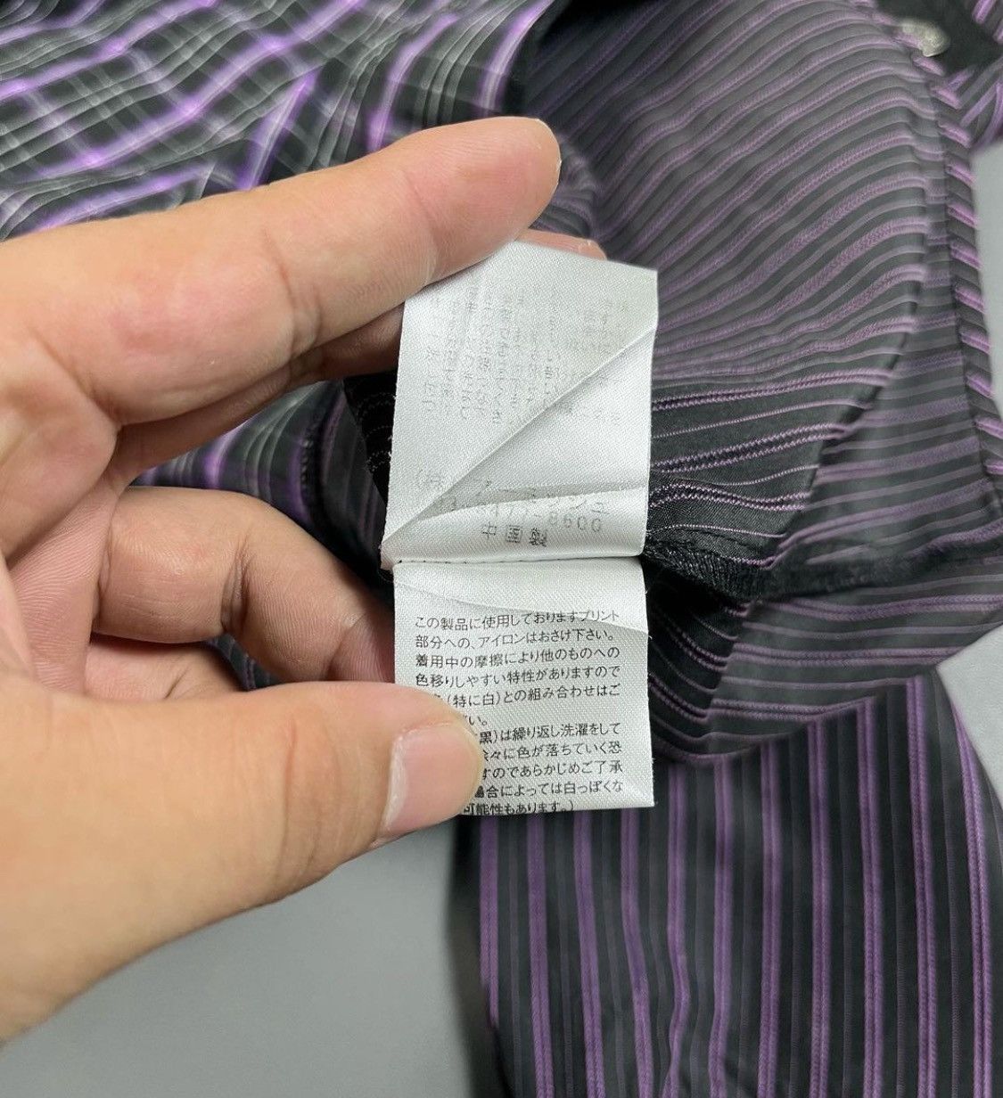 20471120 Vintage ALGONQUINS Tuxedo hybrid stripe Shirt Size US M / EU 48-50 / 2 - 6 Thumbnail
