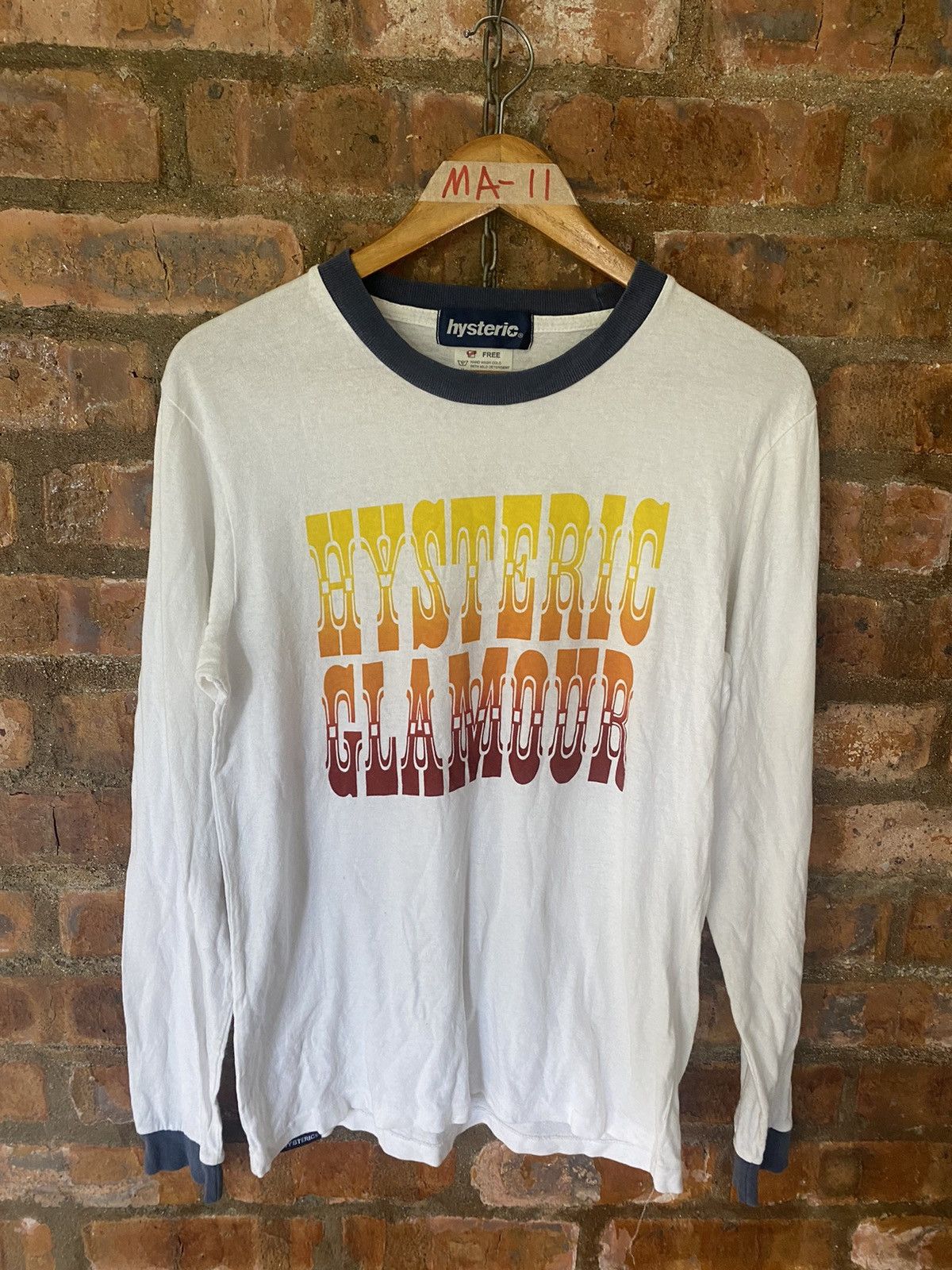 Hysteric Glamour 1990s Hysteric gradian iconic logo Size US L / EU 52-54 / 3 - 2 Thumbnail
