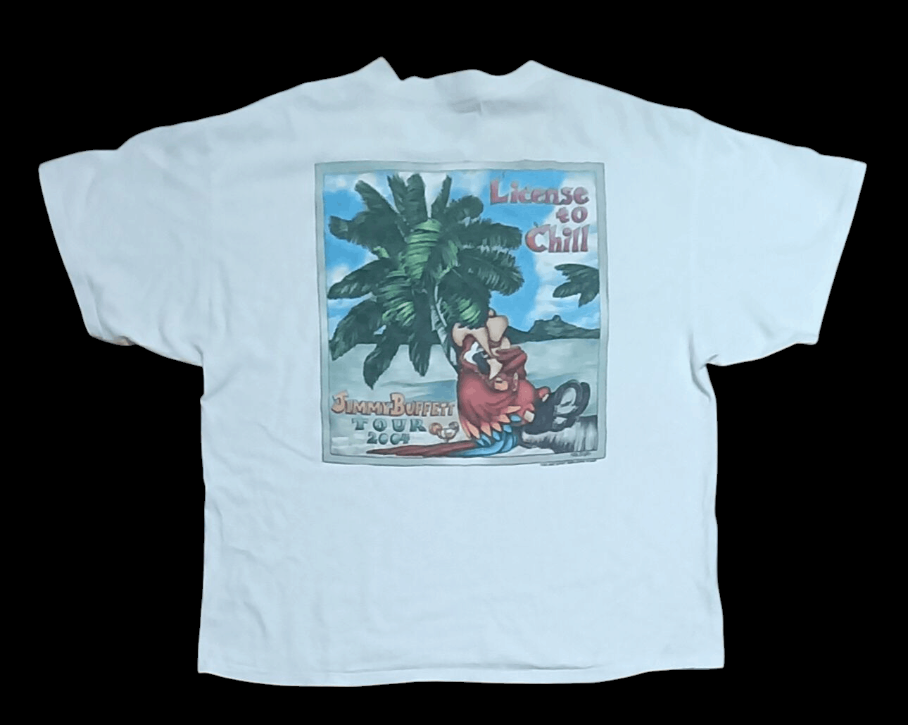 Band Tees × Vintage VINTAGE Y2K JIMMY BUFFET TOUR SHIRT Size US XXL / EU 58 / 5 - 4 Thumbnail
