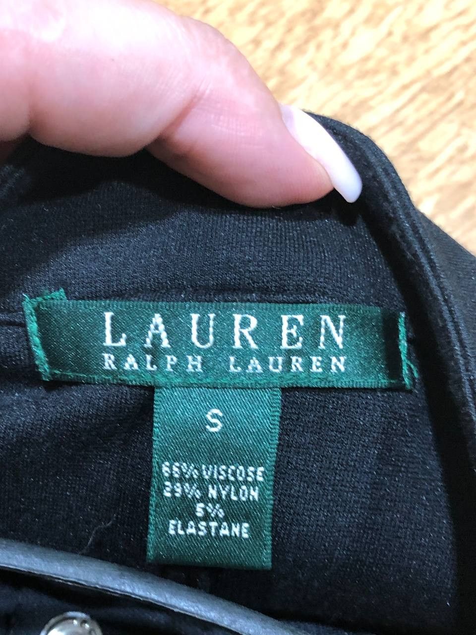 Polo Ralph Lauren vintage Y2K Lauren Ralph Lauren jacket black Streetwear Size S / US 4 / IT 40 - 2 Thumbnail