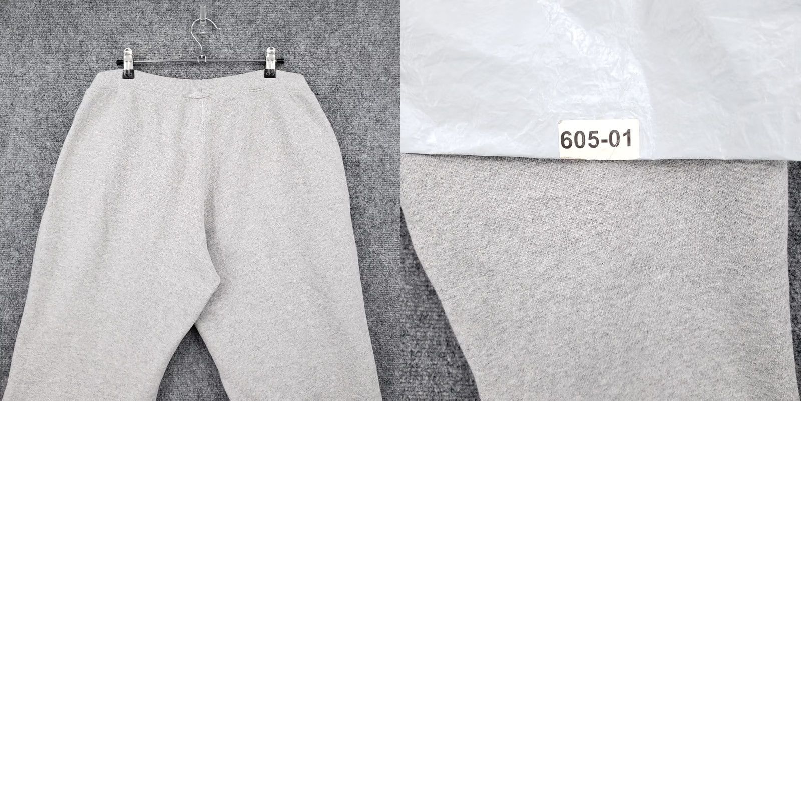 Disney VINTAGE Disney Walt Disney World Sweatpants Men Medium Gray Mickey Mouse Fleece Pull On Heather Size US 31 - 10 Thumbnail