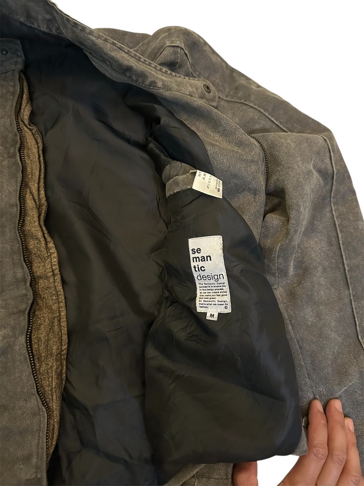 semanticdesign Leather jacket by semantic design Size US M / EU 48-50 / 2 - 3 Thumbnail