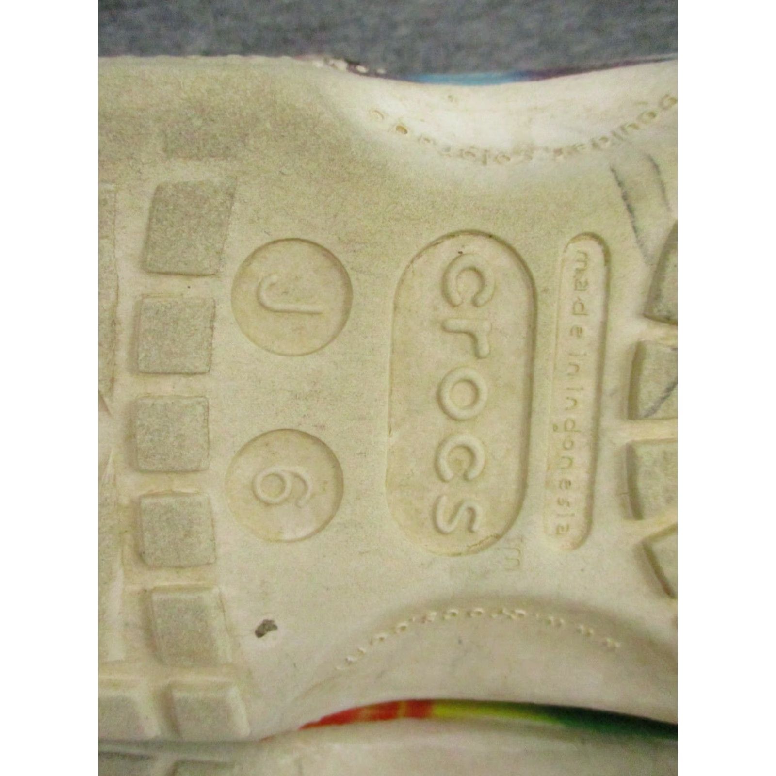 Crocs CROCS Tye Dye Platform Casual Women's 6 Multicolor Waterproof Sandal Size US 6 / IT 36 - 6 Thumbnail