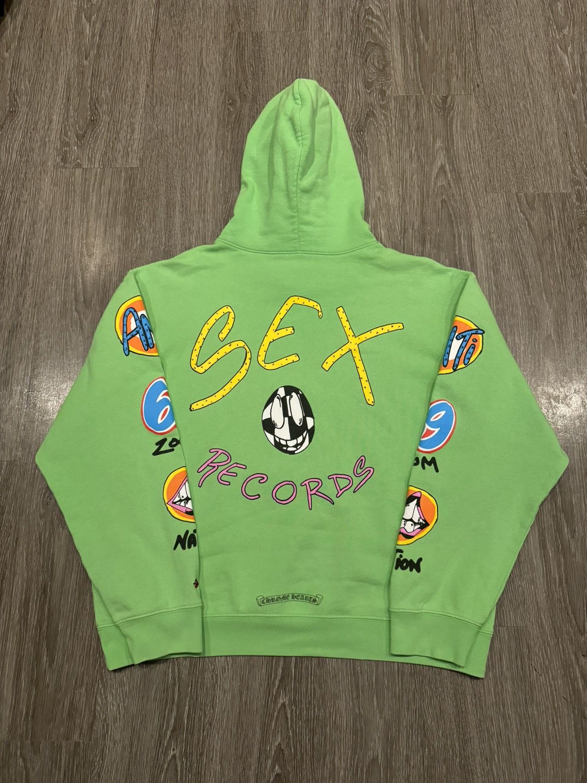 Chrome Hearts Matty Boy Sex Records Hoodie | Grailed