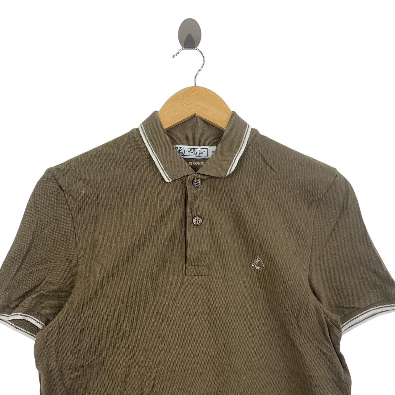 Vintage Vintage PETIT BATEAU DEPOSE Made In France Polo Tee Shirt Size US S / EU 44-46 / 1 - 2 Thumbnail