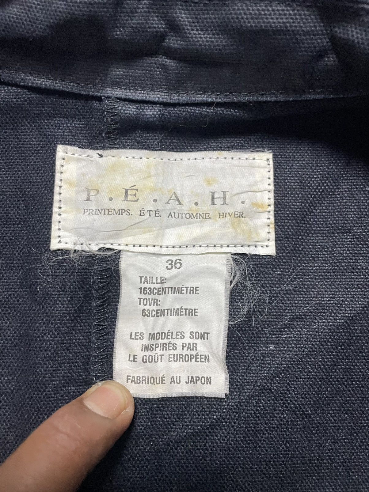 If Six Was Nine 2000’s BALL - Vkei Style Waxed Cotton Jacket Size US S / EU 44-46 / 1 - 6 Thumbnail