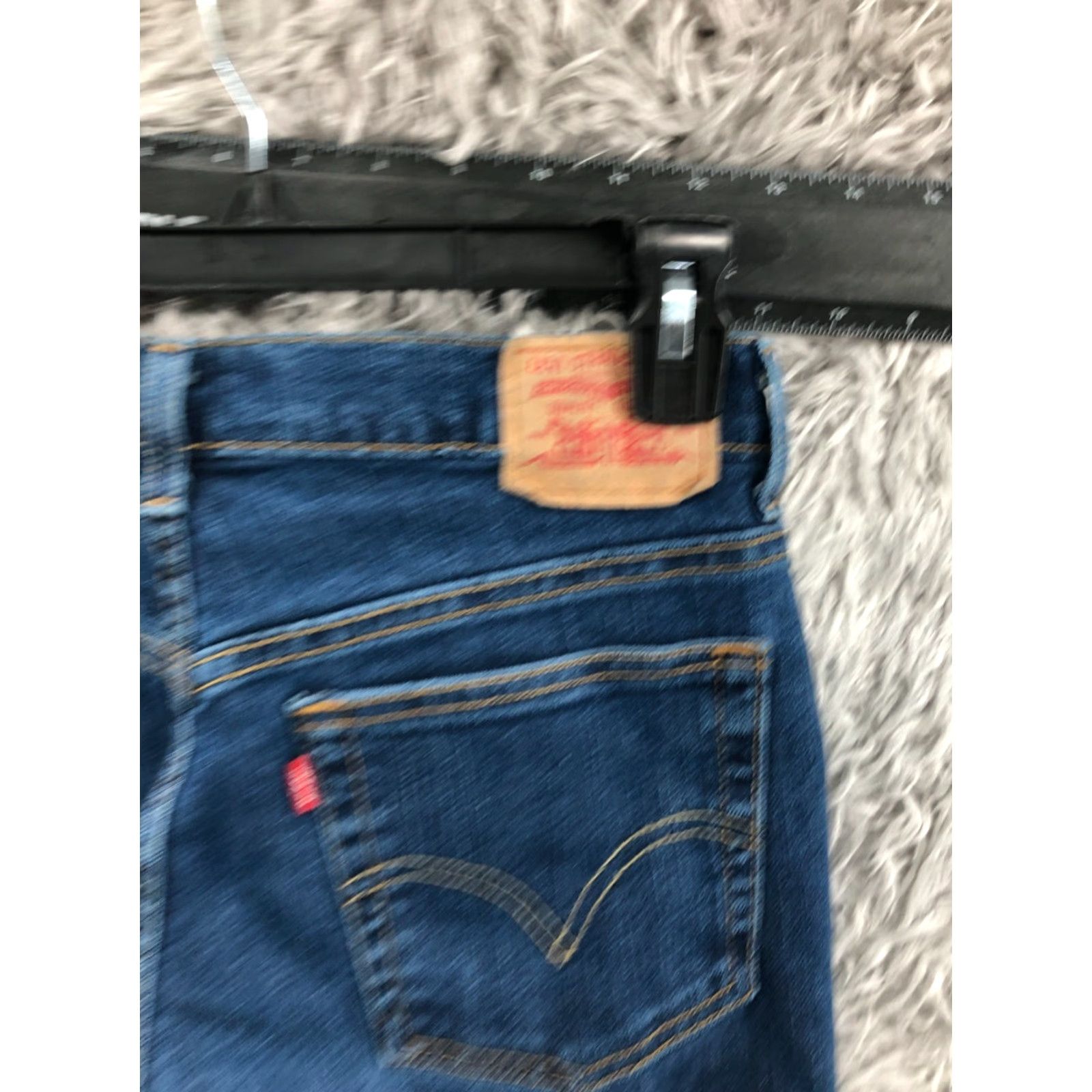 Levi's Levi's Jeans Slim Straight 8 Womens Medium Wash Blue Size 30" / US 8 / IT 44 - 6 Thumbnail