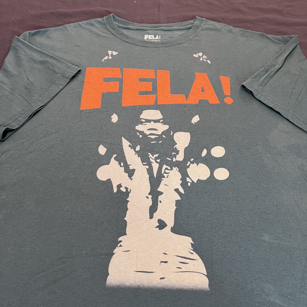 Band Tees Fela Kuti Promo Tee Shirt XL Afrobeat Saxophone Size US XL / EU 56 / 4 - 4 Thumbnail