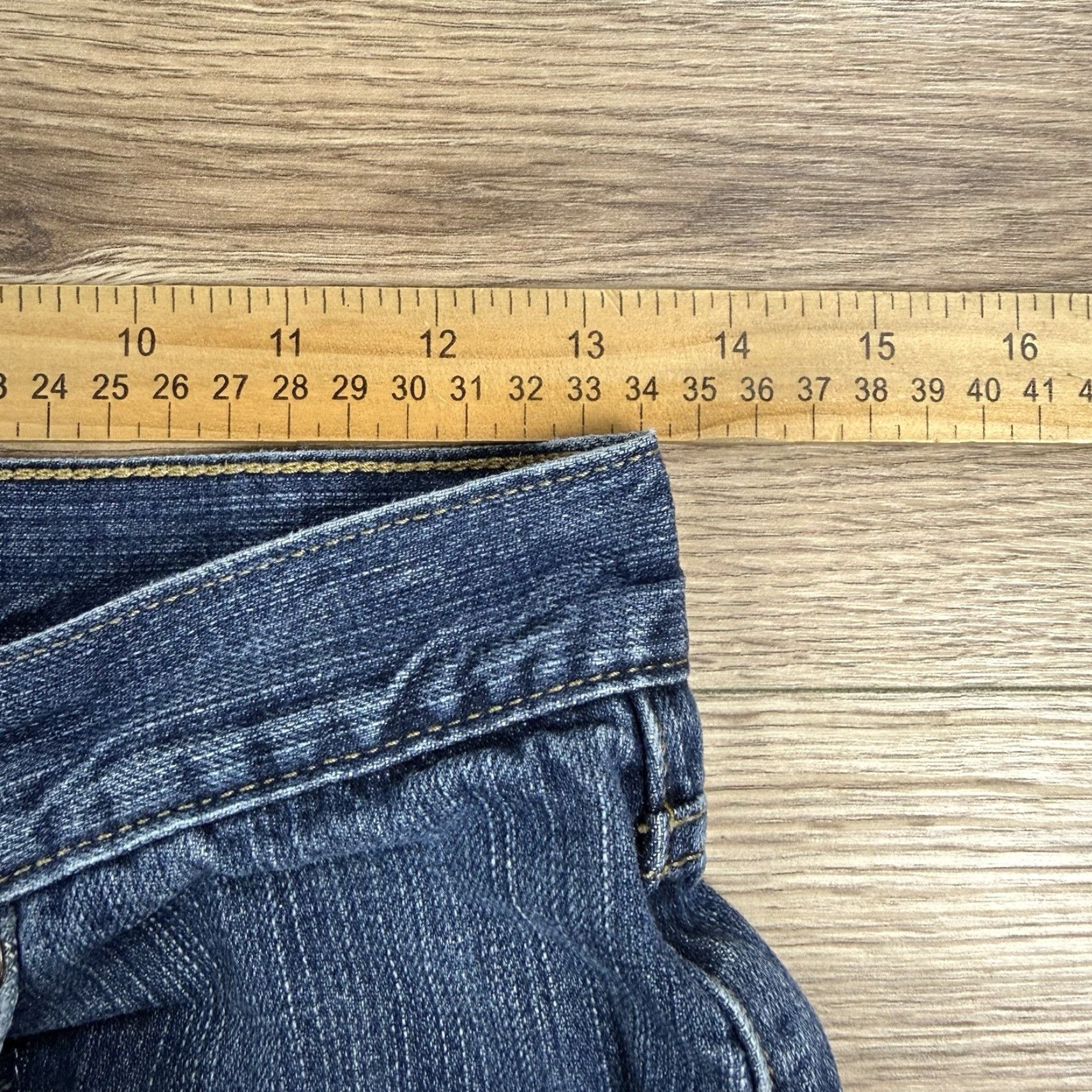Levi's Levi's 514 Jeans Slim Straight Denim Blue 28x28 Men Size 28 Regular Reg 10-12 Rise Inseam 28 Cotton Fabric Size US 28 / EU 44 - 4 Thumbnail