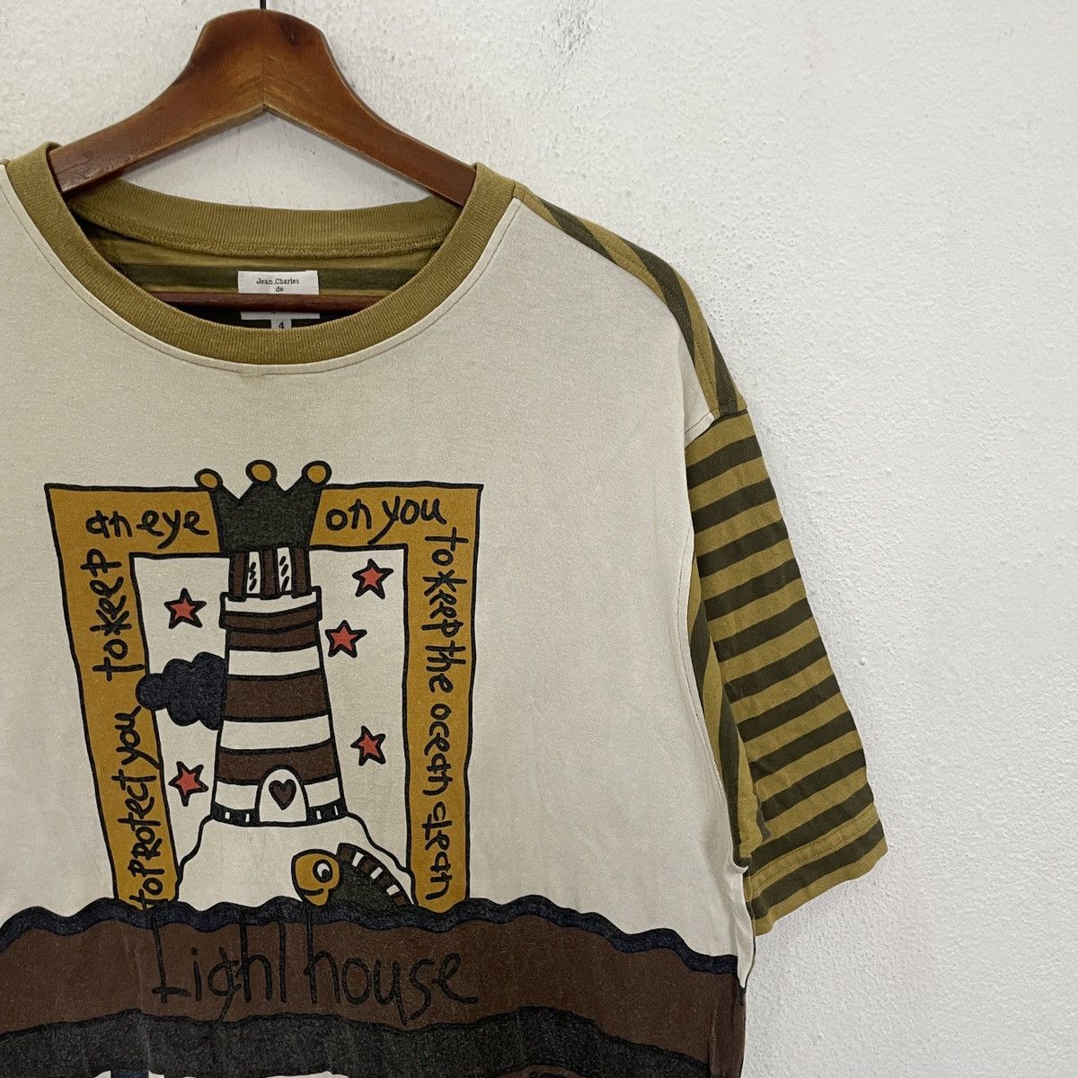 Jean Charles De Castelbajac Vintage Jean Charles De Castebajac Tee Size US M / EU 48-50 / 2 - 2 Thumbnail