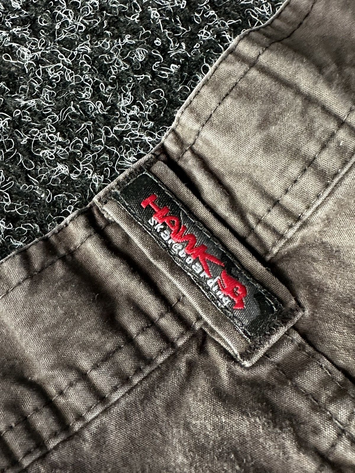JNCO × Tony Hawk × Vintage Crazy Rare Hawk Plaid JNCO Style Skater Shorts Essential Y2K Size US 31 - 13 Thumbnail