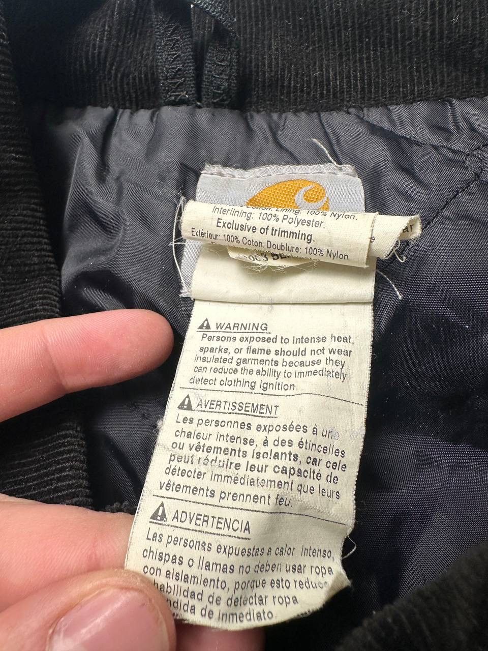 Carhartt Carhartt Detroit Boxy C003BLK Crop Jacket Size US XL / EU 56 / 4 - 8 Thumbnail