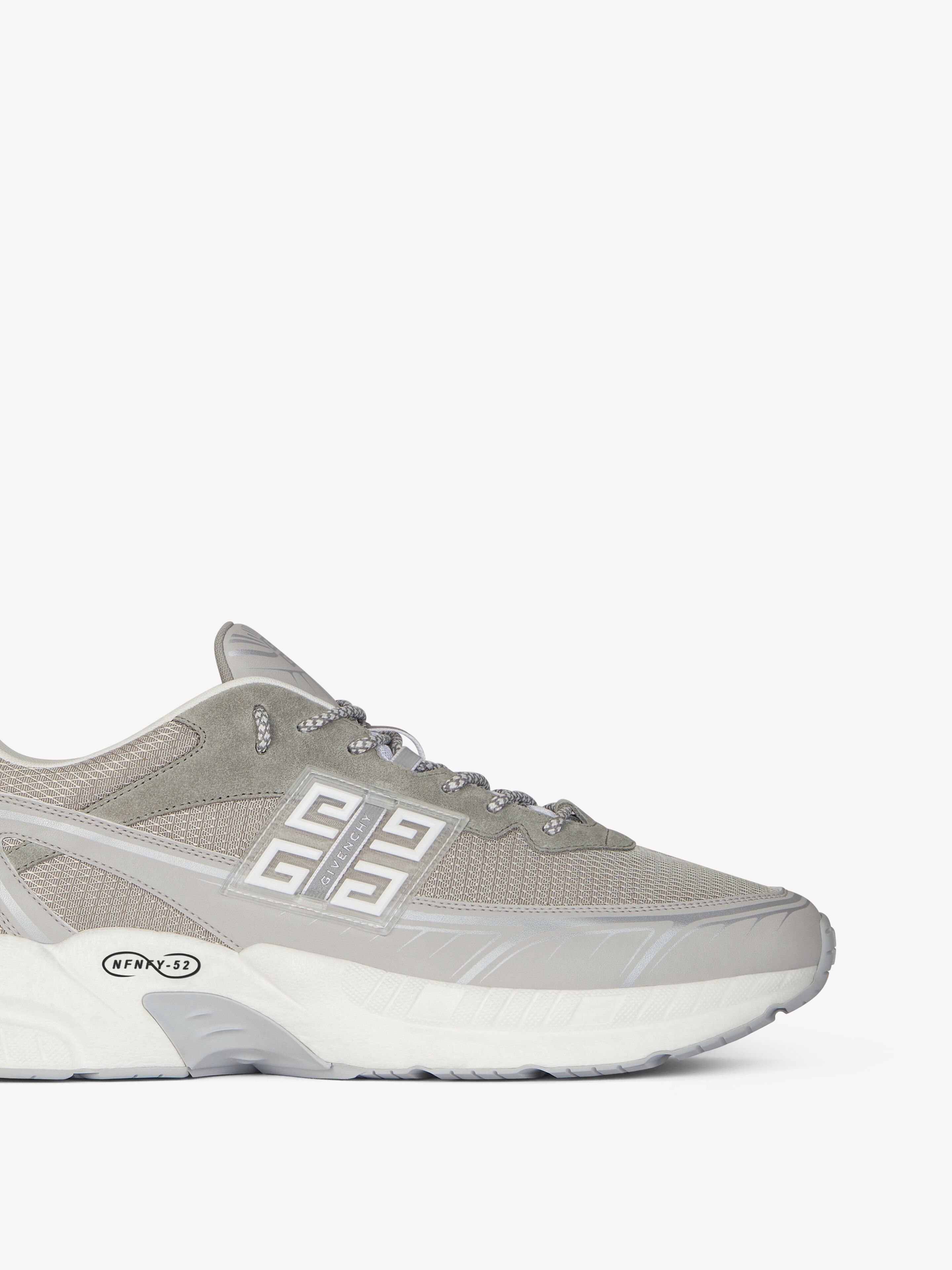 Givenchy o1w1db10925 NFNTY-52 Low Top Runner Sneakers in Multicolor Size US 7 / EU 40 - 6 Thumbnail