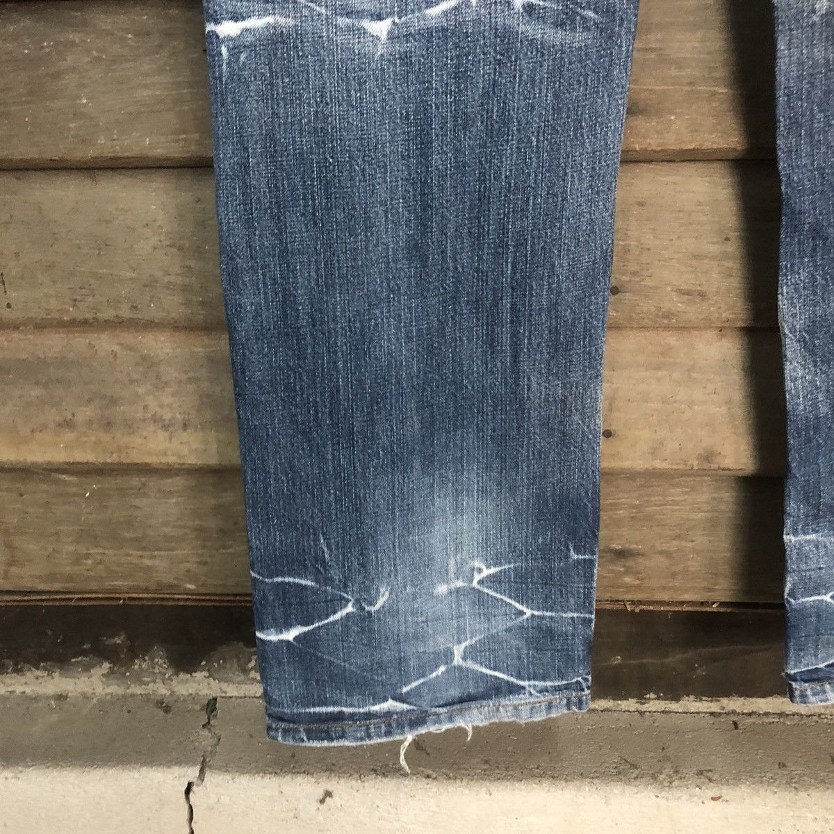 In The Attic In The Attic Blue Distressed Denim Pants #7320 Size US 38 / EU 54 - 19 Thumbnail