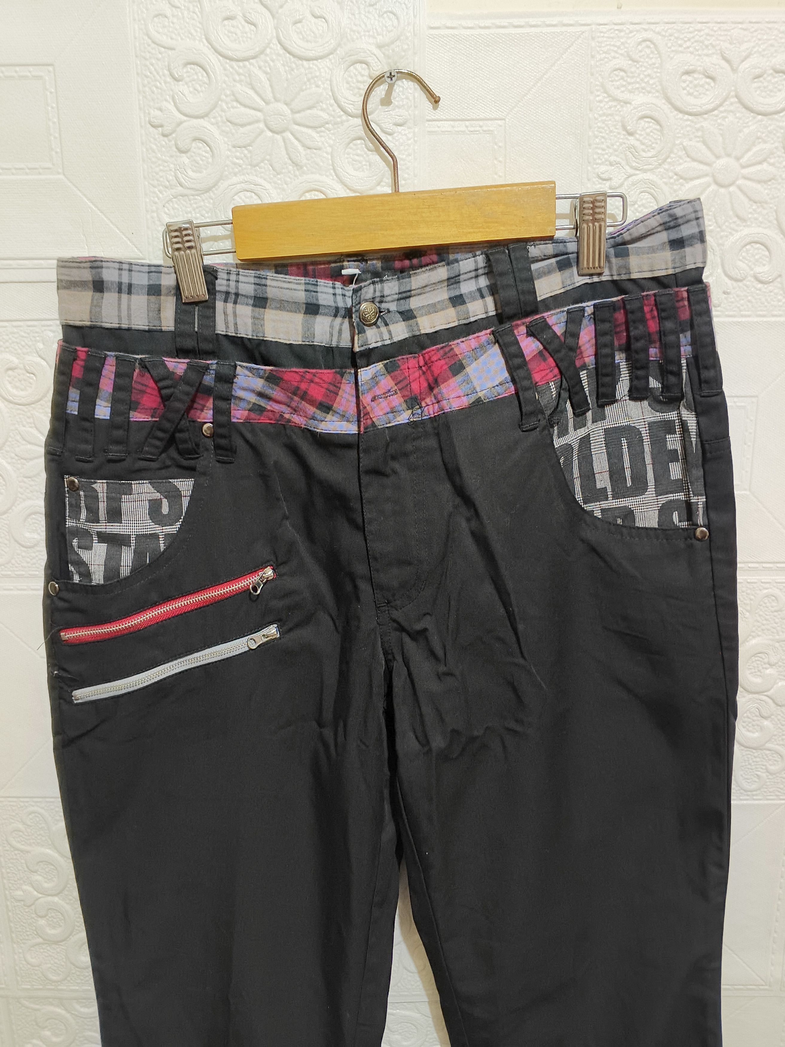 Japanese Brand SUGGESTION PUNK PANTS Size US 33 - 4 Thumbnail