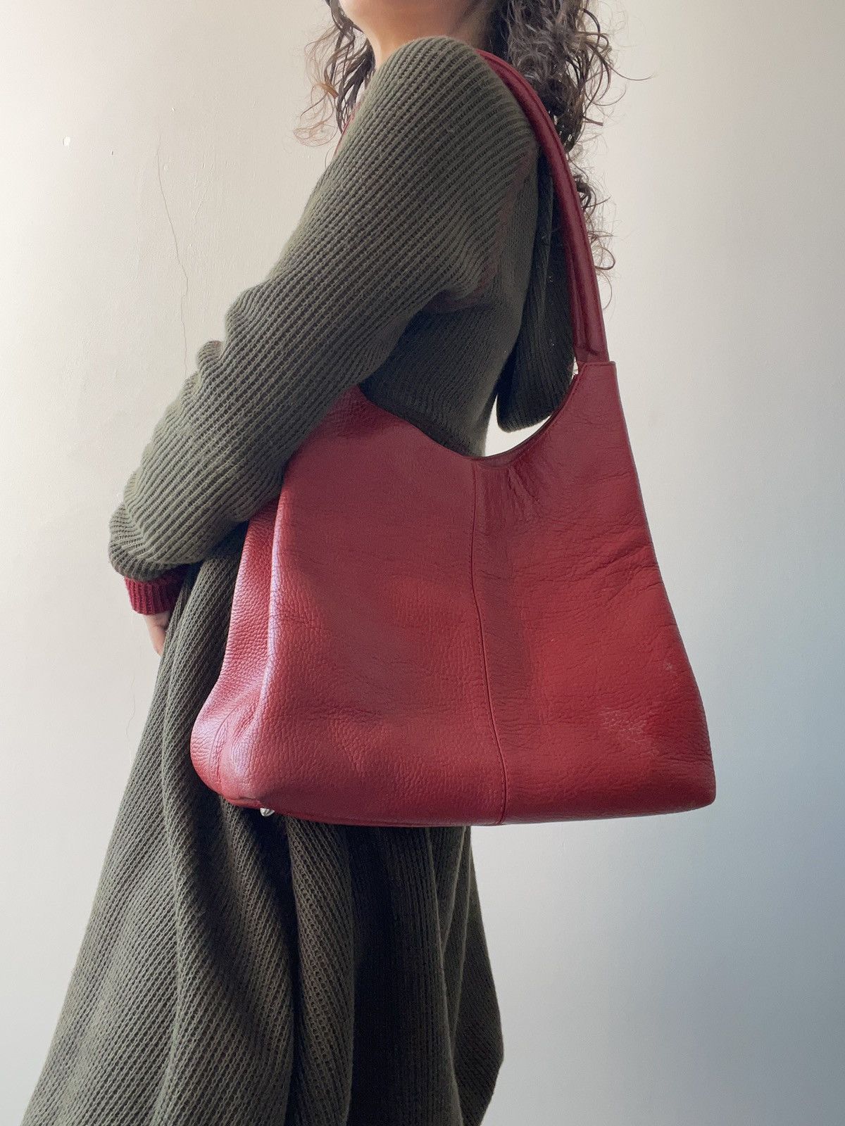 Vintage Vintage leather bag Size ONE SIZE - 2 Thumbnail