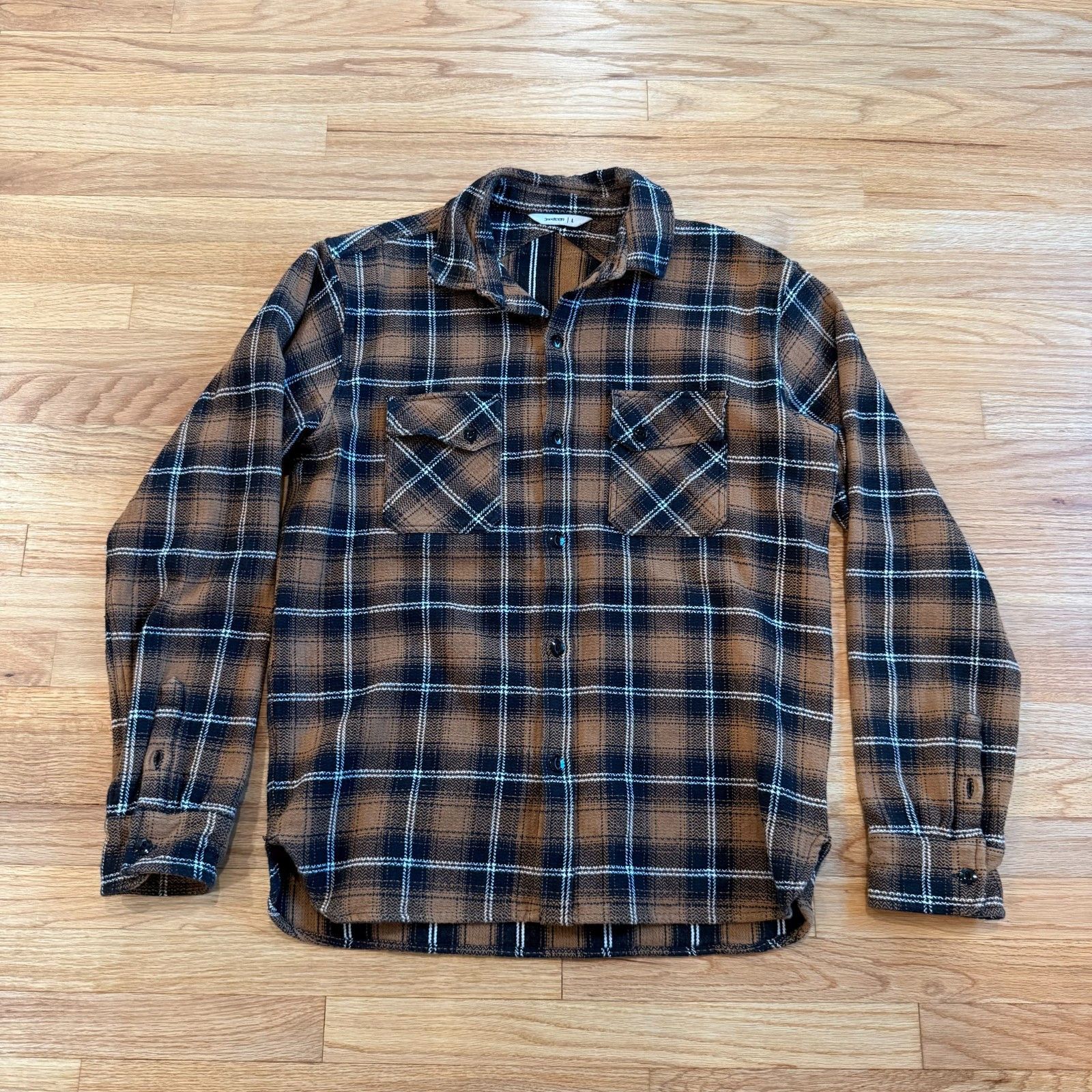 3sixteen 3Sixteen Heavyweight Crosscut Slubby Flannel in Sienna Size US L / EU 52-54 / 3 - 2 Thumbnail