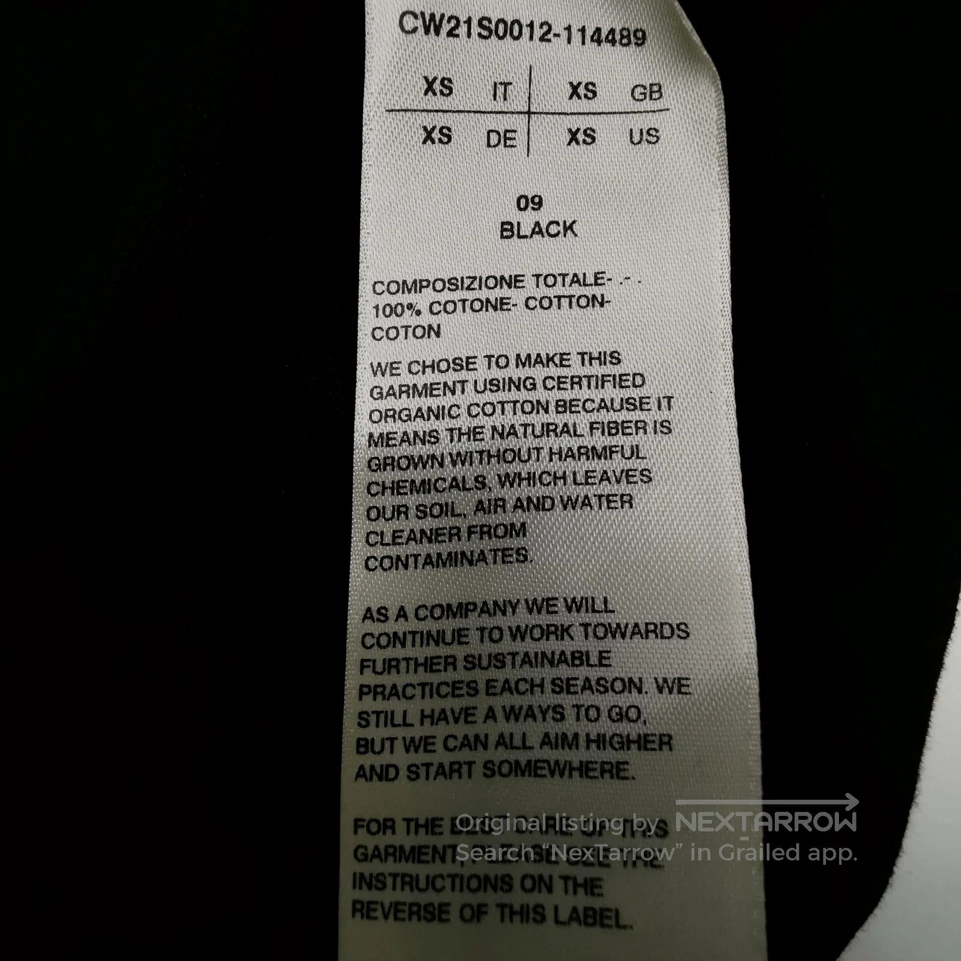 Rick Owens Rick Owens x Champion Cotton Logo T. Size US XS / EU 42 / 0 - 7 Thumbnail