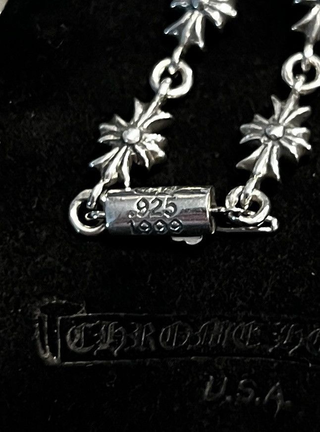 Chrome Hearts Chrome Hearts Tiny E Plus Bracelet 12 Link Size ONE SIZE - 3 Thumbnail