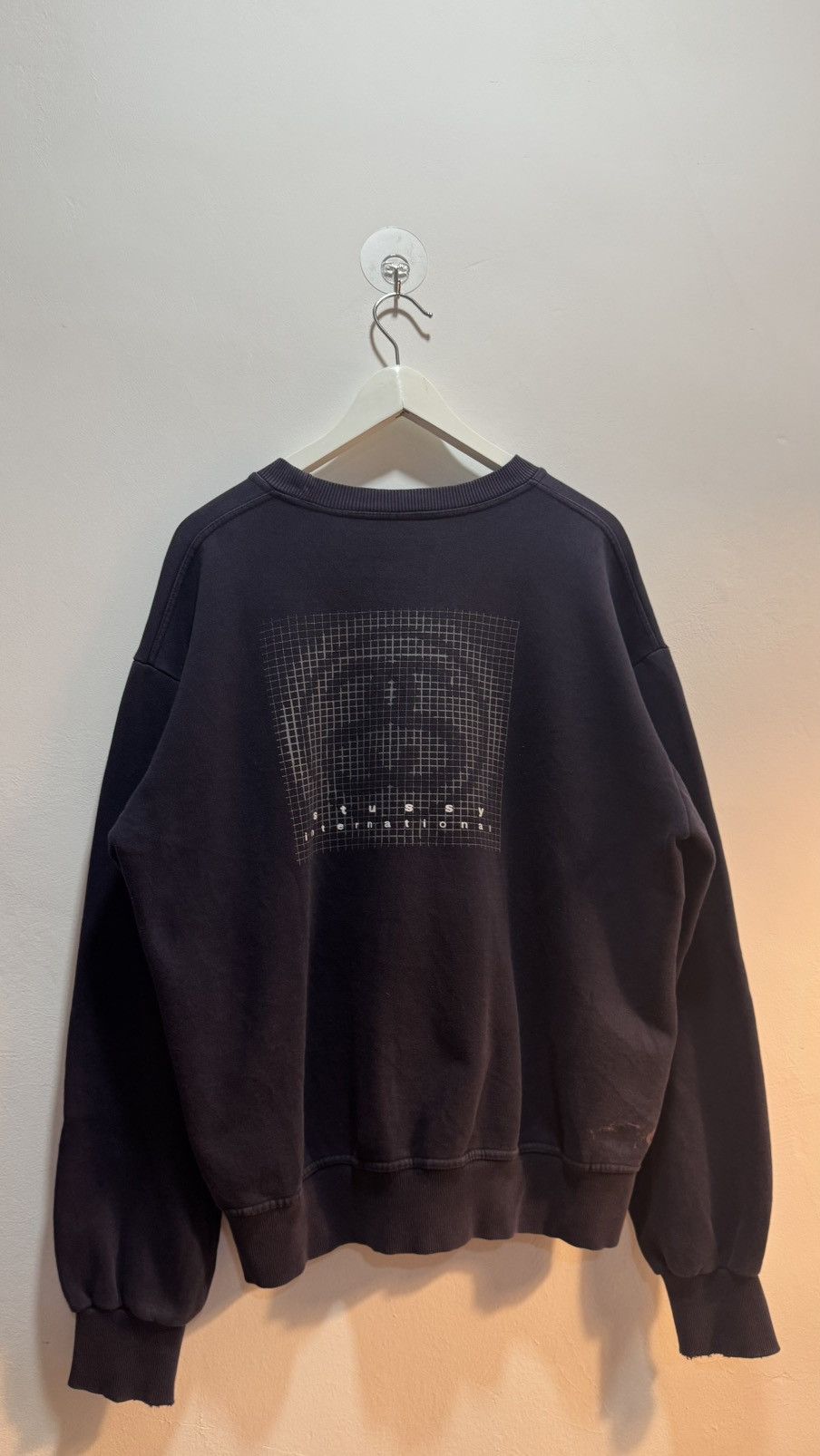 Stussy Vintage Stussy Geometric Logo Sweatshirt Size US L / EU 52-54 / 3 - 1 Thumbnail