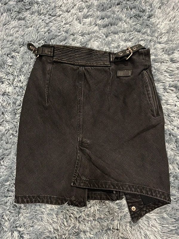 Diesel Diesel Asymetric Skirt Y2K Size 27 Size 24" / US 00 / IT 34 - 3 Thumbnail