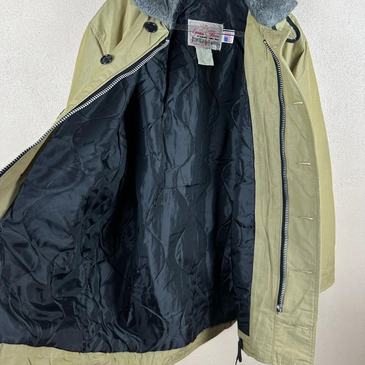 Vintage VTG 70/80s NOS DEADSTOCK Golden Fleece Deck Jacket Sherpa Size US M / EU 48-50 / 2 - 6 Thumbnail