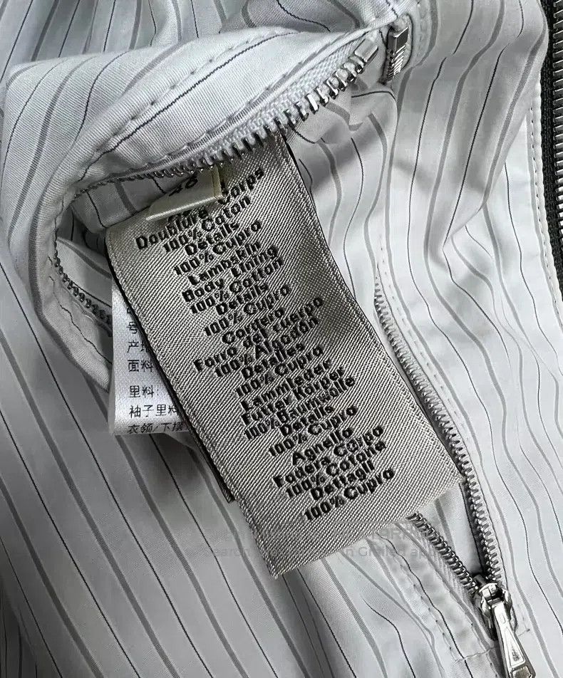 Hermes Hermes Elephant Grey Lamb Leather Baseball Jacket Size US S / EU 44-46 / 1 - 7 Thumbnail
