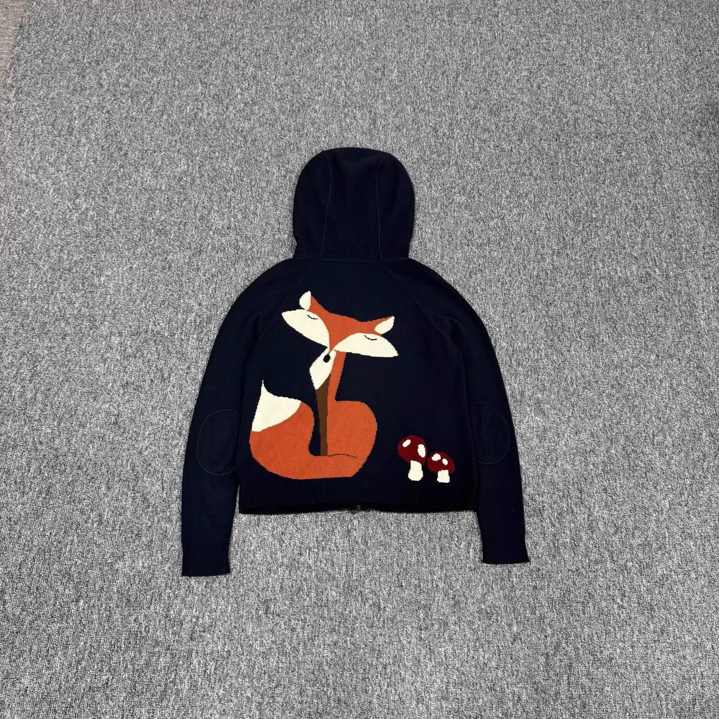 Loro Piana Loro Piana Fox Mushroom Cashmere Knit Jacket Size 38 99 New Size XS / US 0-2 / IT 36-38 - 1 Thumbnail