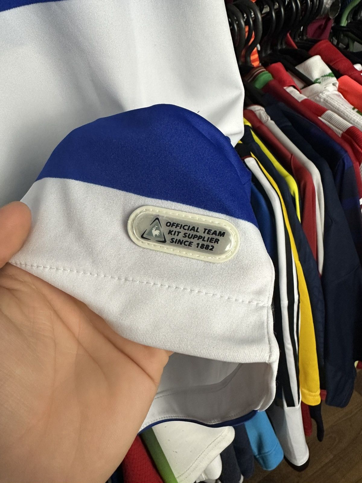 Le Coq Sportif Lee Coq Sportif QPR Home football shirt 2007 Soccer Jersey Size US M / EU 48-50 / 2 - 8 Thumbnail
