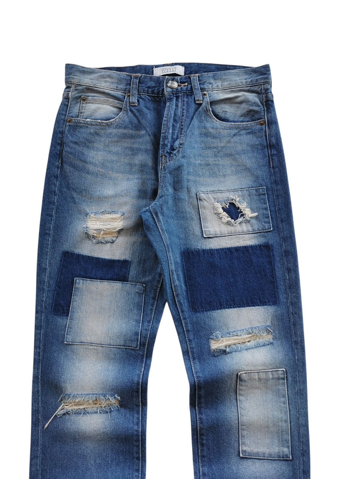 LOWRYS FARM Lowrys farm patches denim jeans style kapital Size 29" - 5 Thumbnail