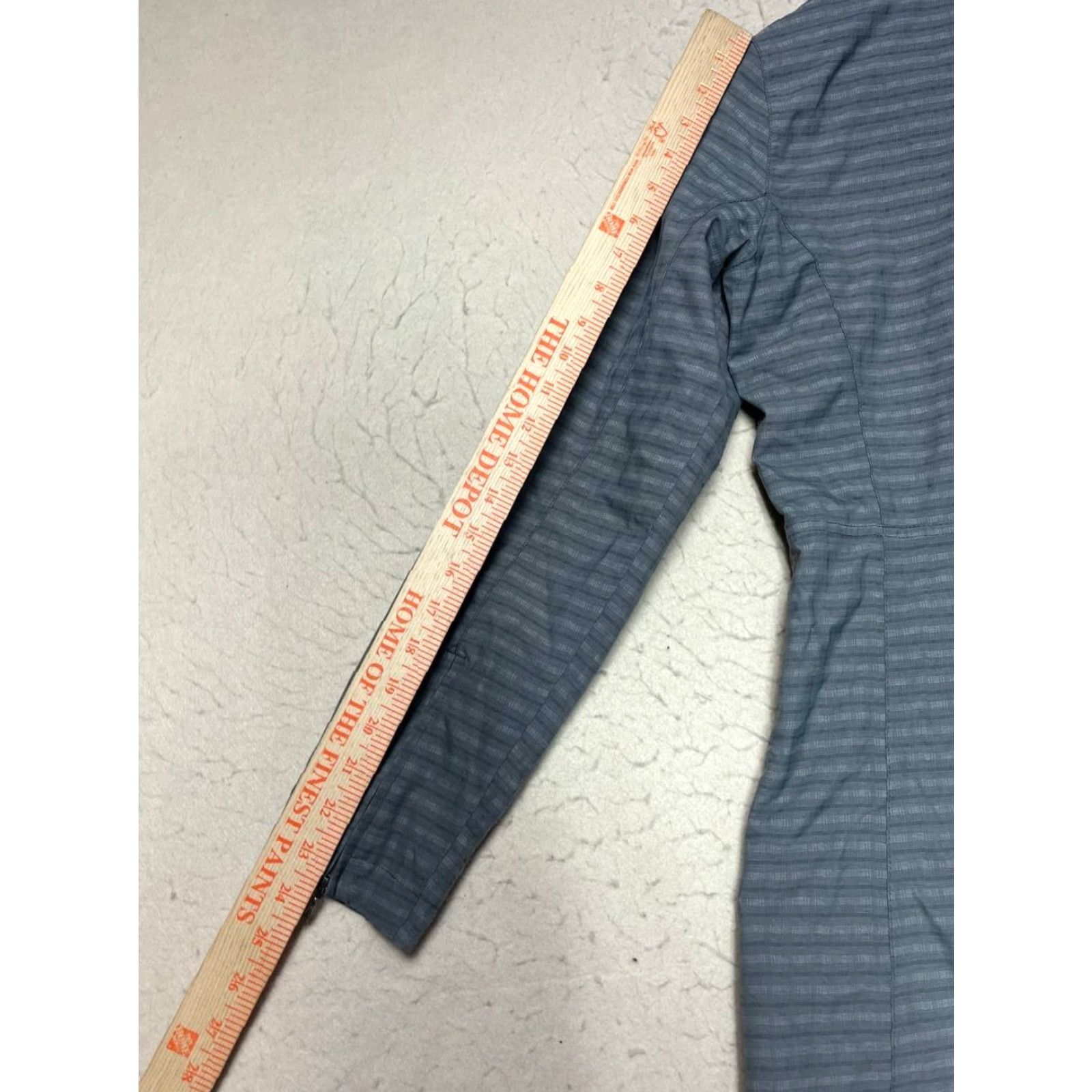Marmot Marmot Jacket Shirt Women's Small Gray Waterproof Striped Zip Coat Full Zip Raincoat Spring Casual Travel Size S / US 4 / IT 40 - 3 Thumbnail