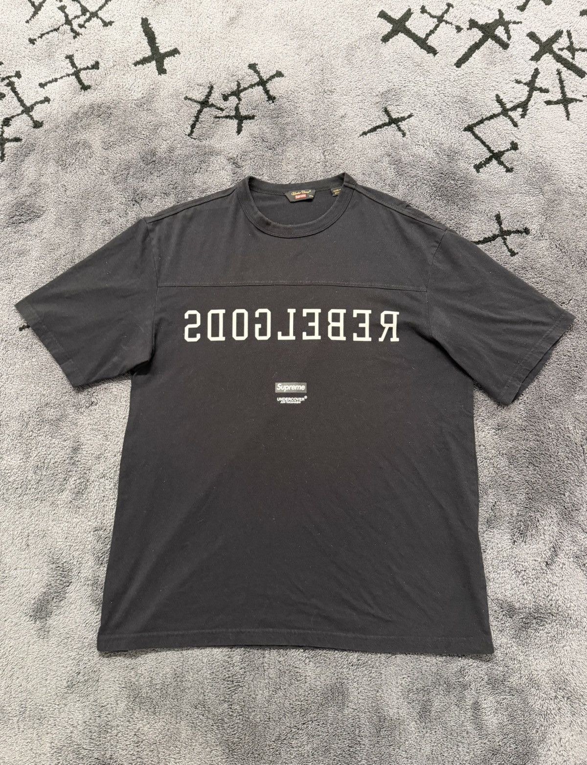 Undercover Undercover x Supreme Rebelgod tee Size US S / EU 44-46 / 1 - 1 Thumbnail