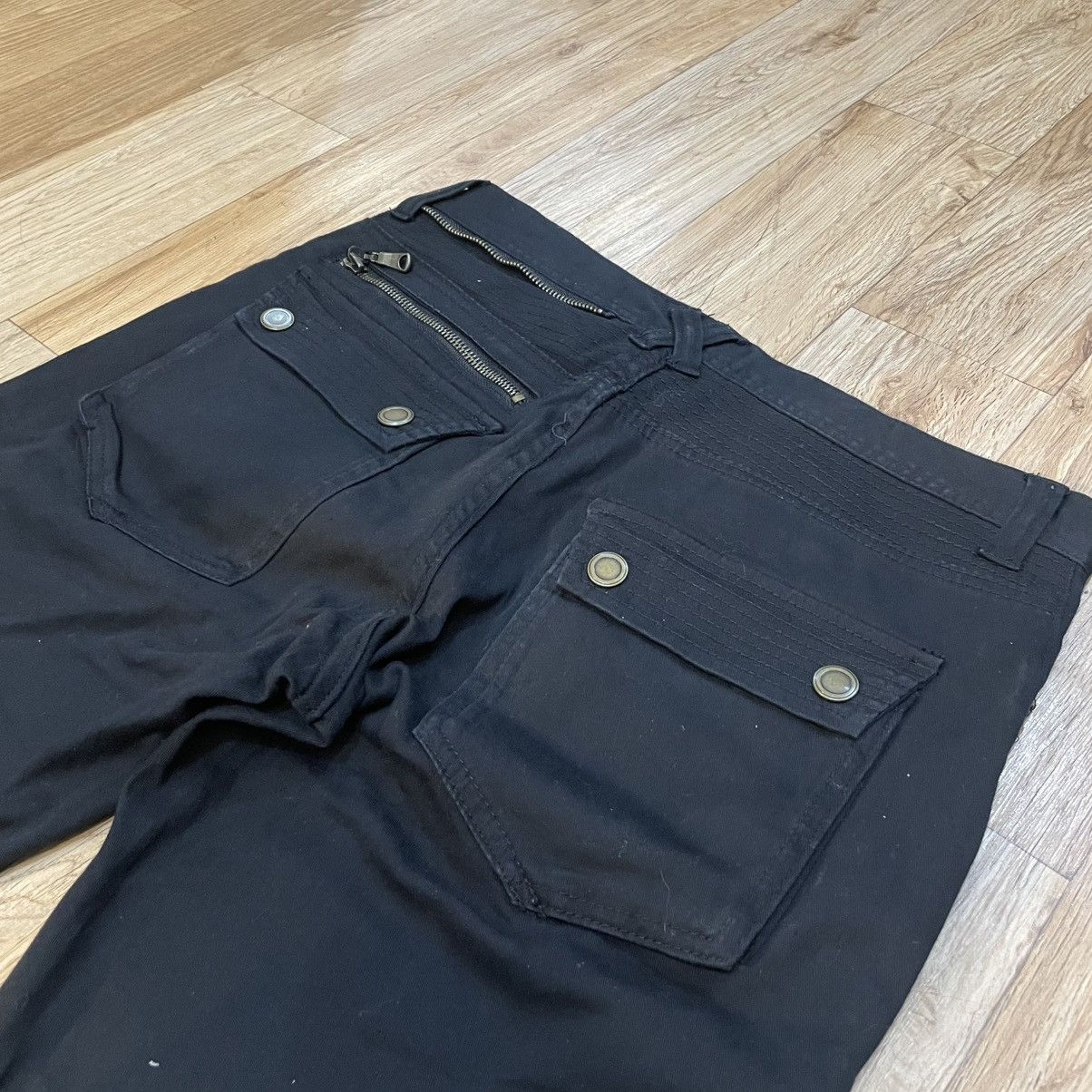 semanticdesign Semantic Design Ruched Cargo Pants Multi Pocket Punk Style Size US 31 - 6 Thumbnail