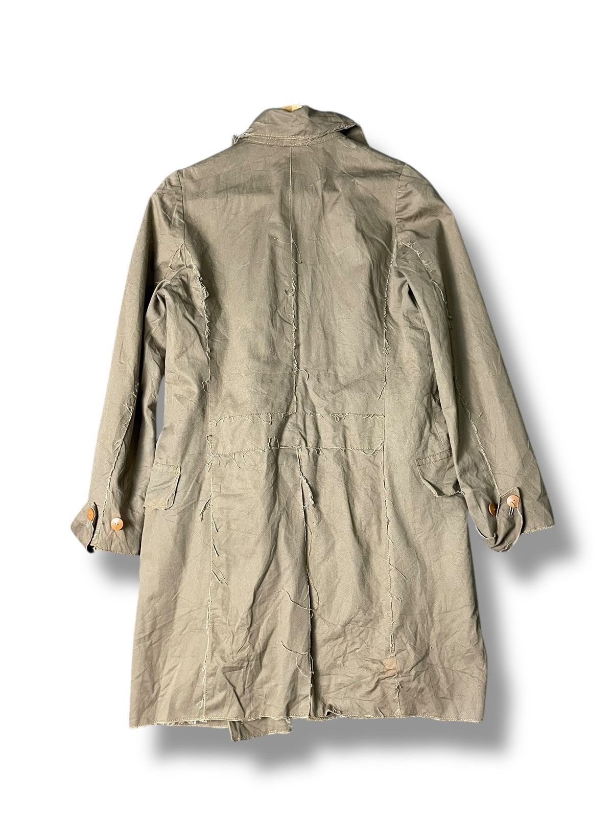 Japanese Brand × Vintage GG ET MARIA Double Breasted Light Coat (114) Size US XXS / EU 40 - 5 Thumbnail