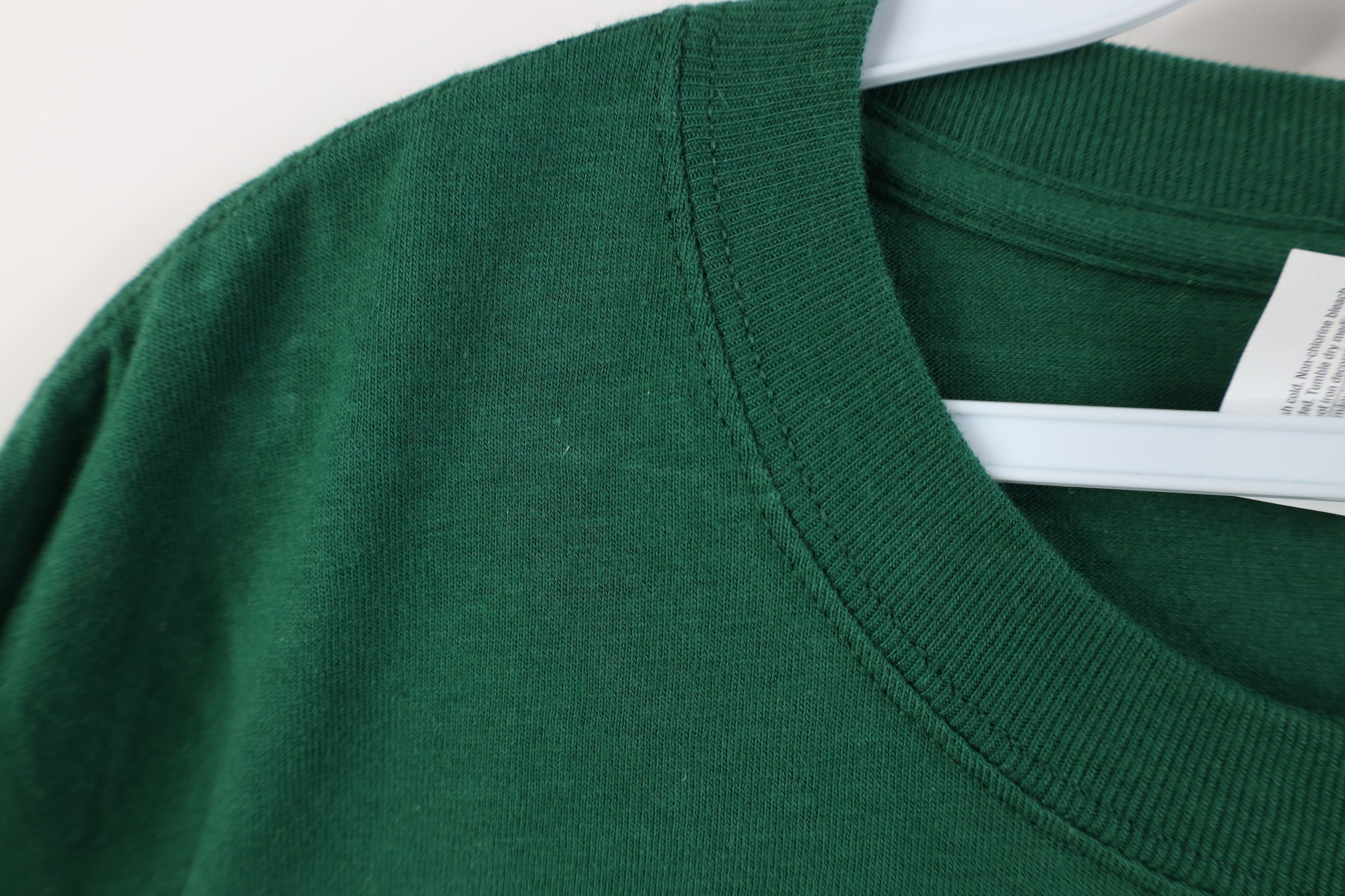 Hanes Deadstock Vintage Hanes Beefy Pocket T-Shirt Hunter Green Size US XL / EU 56 / 4 - 7 Thumbnail