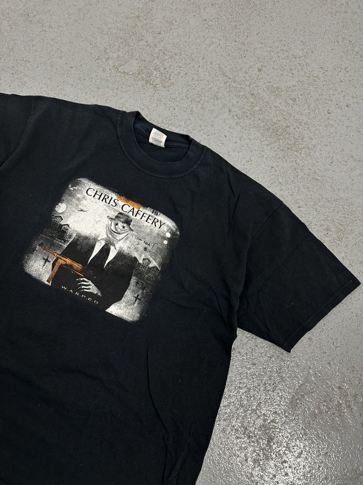 Band Tees Chris Caffery 2005 Tour The Faces Of War Tee Size US XL / EU 56 / 4 - 4 Thumbnail