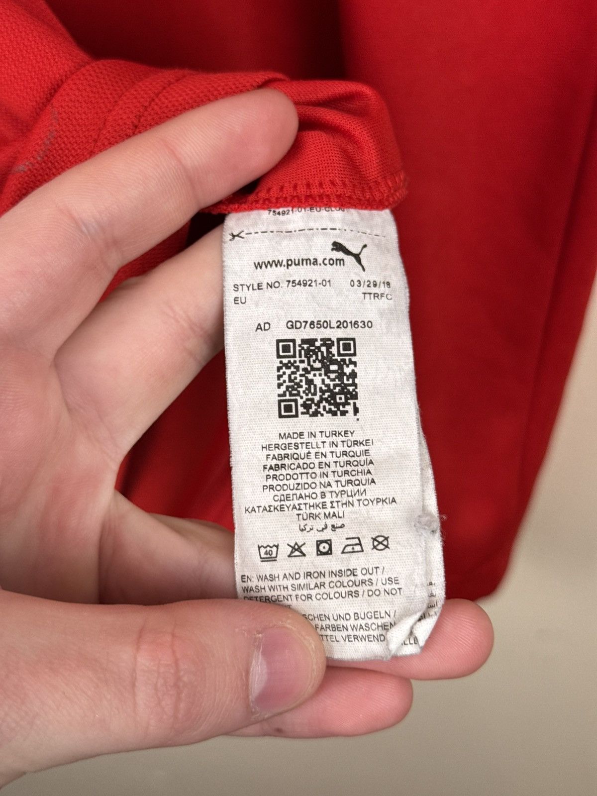 Puma Puma Serbia Jersey 2018-2020 Soccer Football Sz M Size US M / EU 48-50 / 2 - 24 Thumbnail