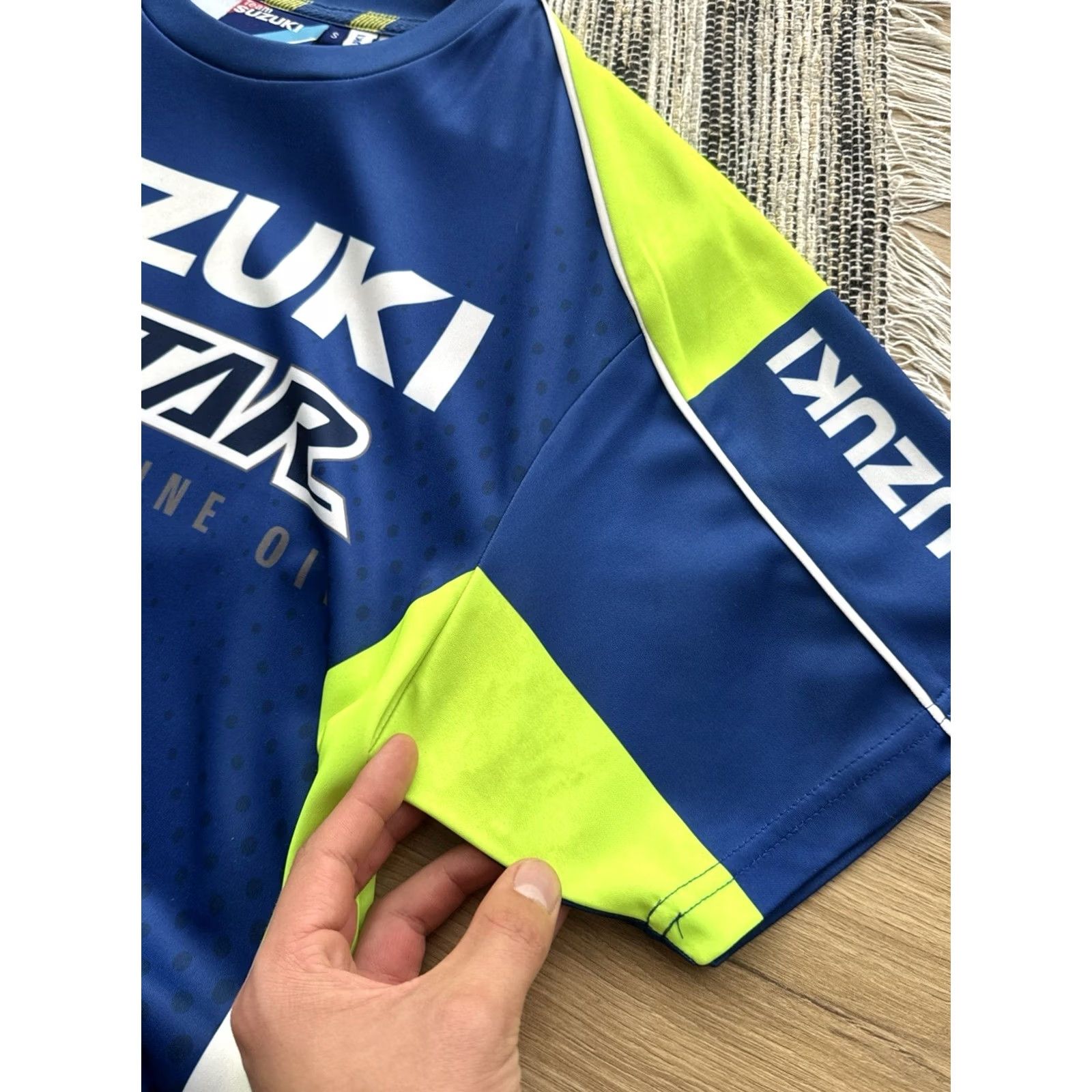 Vintage Suzuki Ecstar Racing Team T-Shirt Jersey Blue - Men S Size Jersey Short Sleeve 90s Retro Sports Car Official merchandise Size US S / EU 44-46 / 1 - 5 Thumbnail